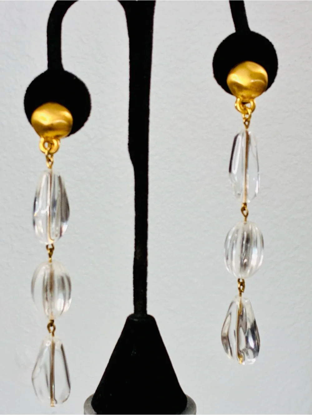 Anne Klein Couture clip earrings